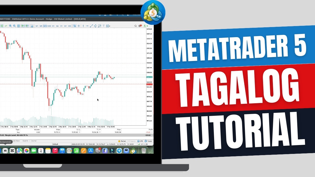 MetaTrader 5 Tutorial Tagalog | MT5 For Beginners (PC Guide)
