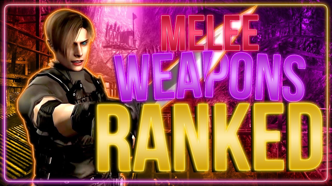 Every RESIDENT EVIL Melee Weapon RANKED WORST To BEST | ft. 
