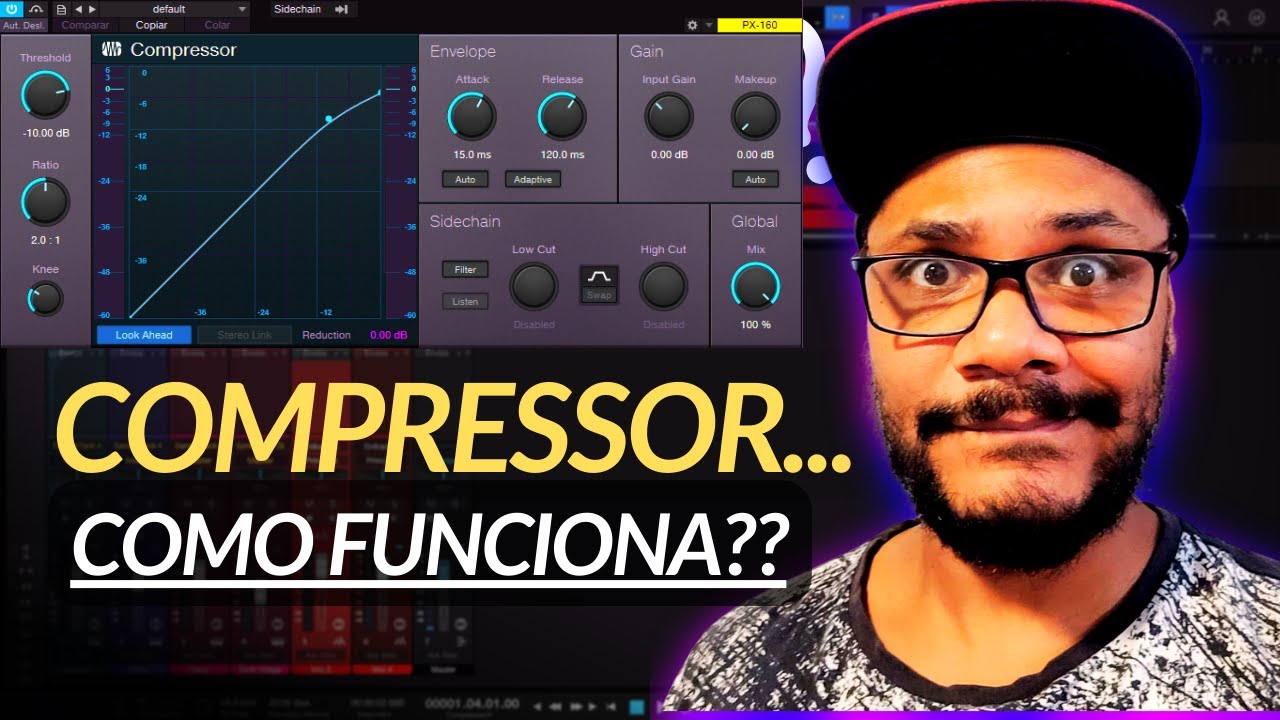 Como funciona o COMPRESSOR | Aprenda os controles básicos do COMPRESSOR de uma vez por todas!