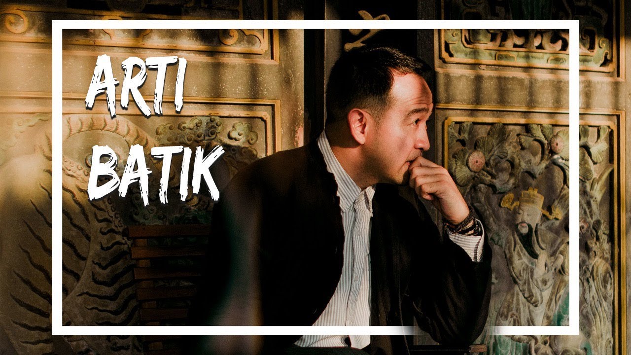 Iwet Ramadhan Bercerita tentang Arti/Definisi Batik