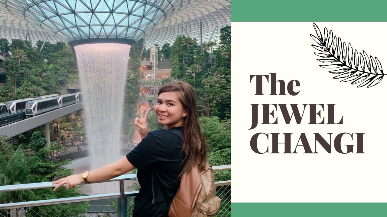 Magical Rain Vortex at Jewel 💎 Changi Airport,Singapore