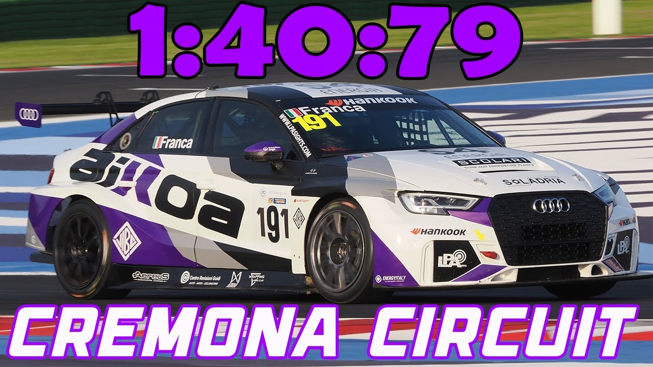 2024 NEW CREMONA CIRCUIT - AUDI RS3 TCR DSG 1.40.7