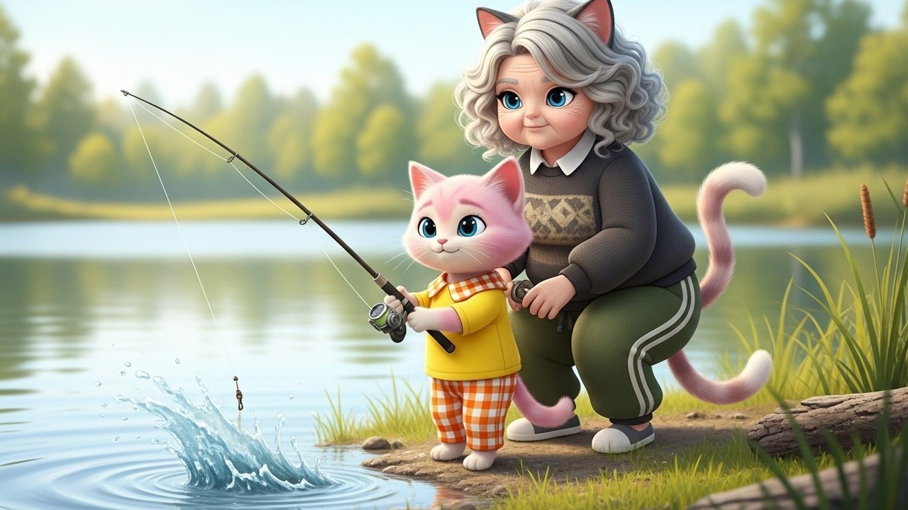 The Kitten Ginger Thought It Caught a Fish… Until It Opened the Wooden Box 🐟 | Cute Cat Story