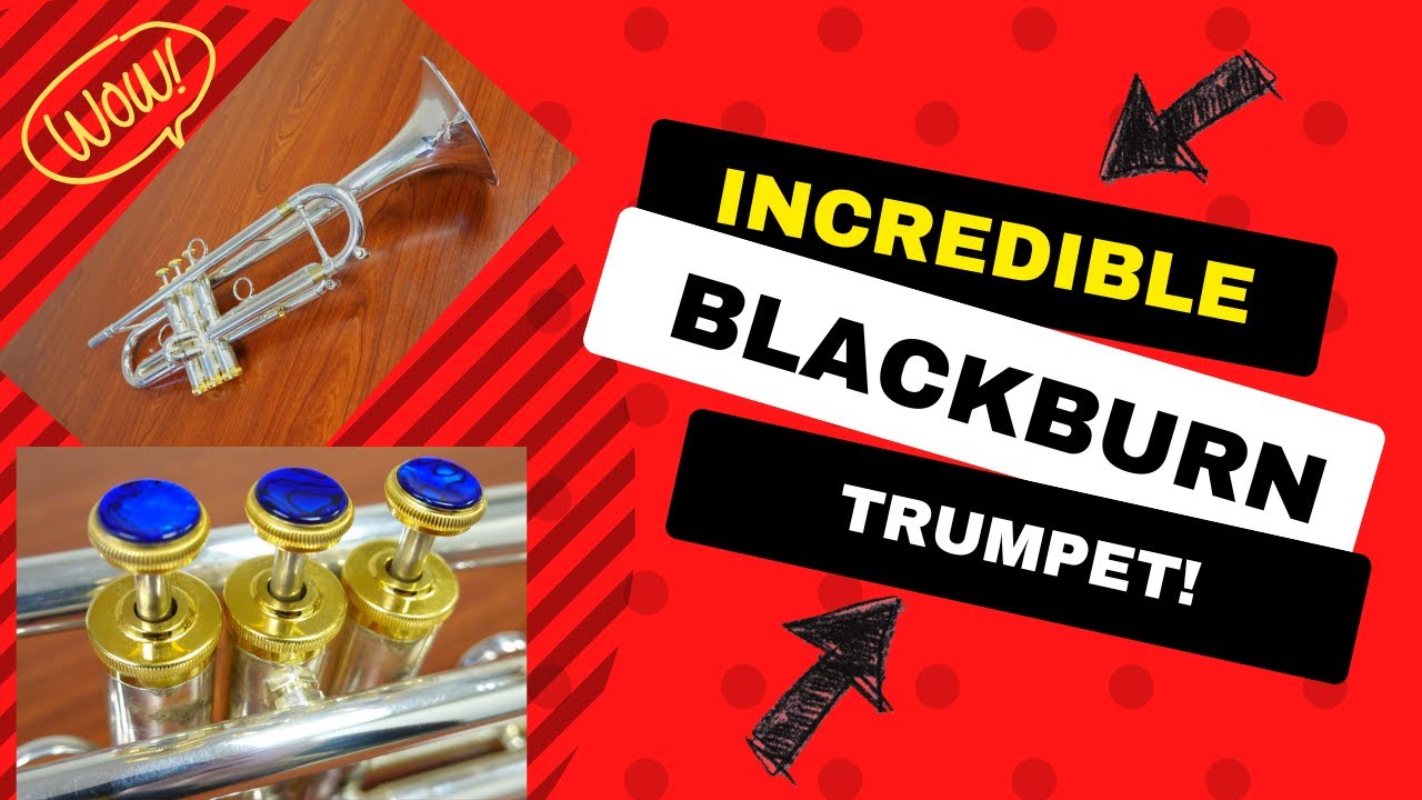 A Custom Blackburn Trumpet that plays like a dream!  Check this out ACB  Show and Tell #trumpet