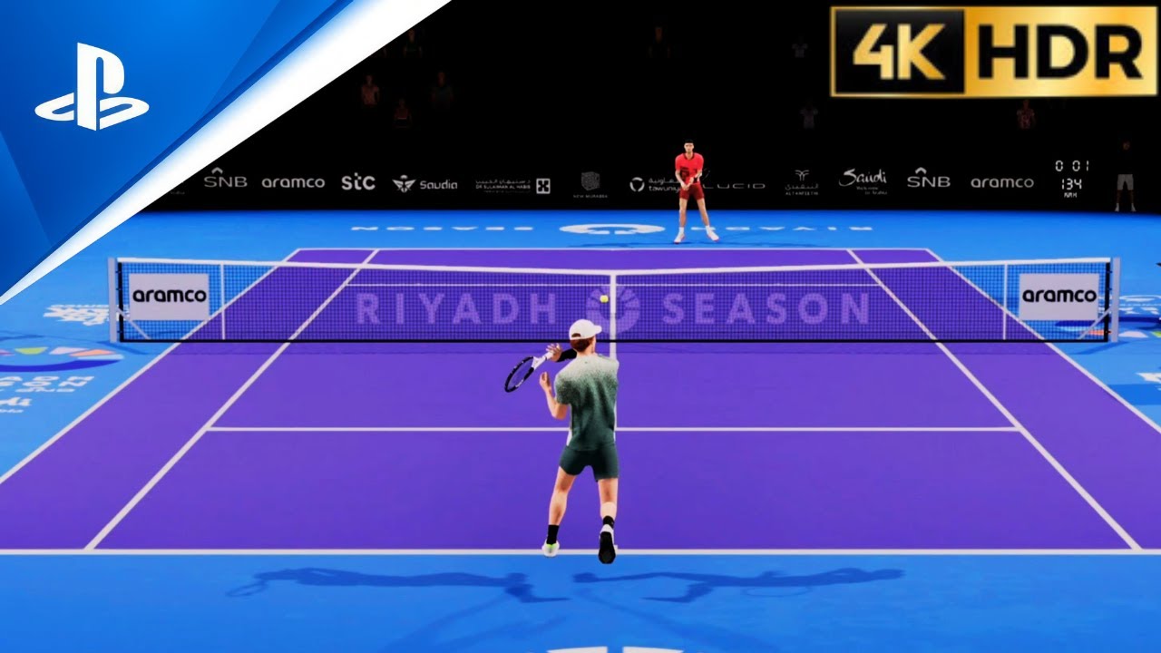 TENNIS ELBOW 4(Ps5) I ⚡ TITANS COLLIDE! SINNER vs DJOKOVIC 🎾 SIX KINGS SLAM 2024 SEMIFINAL
