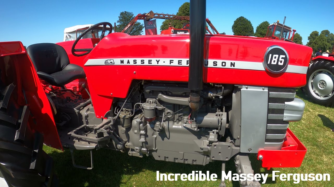 1975 Massey Ferguson 185 4.1 Litre 4-Cyl Diesel Tractor (75 HP)