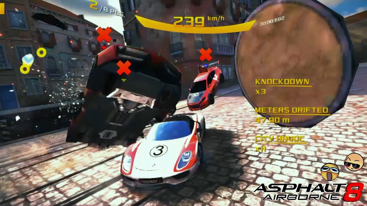 Asphalt 8 Thugs Life #23 (Asphalt 8  Funny Moments parts 23)