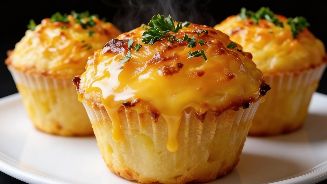 Nahrhafte Kartoffelmuffins: Ein Familienessen, das allen schmecken wird!