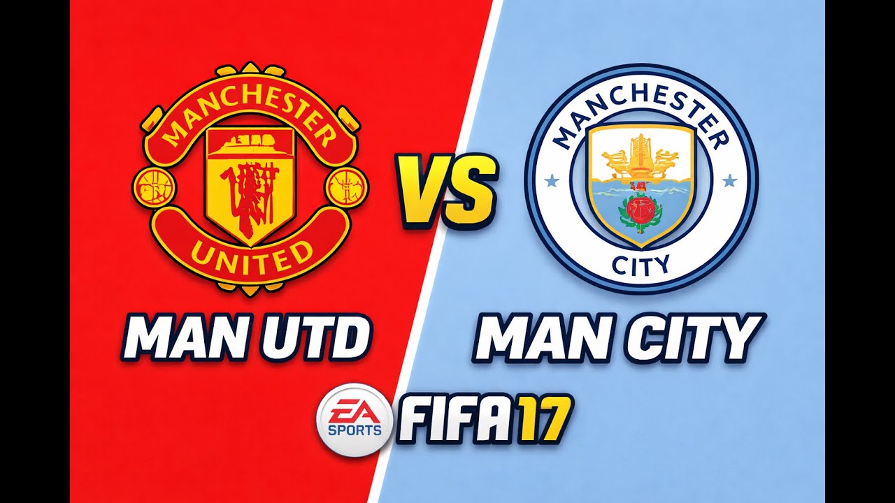 FIFA 17 _Man united vs Man city Premier league match Rooney penalty