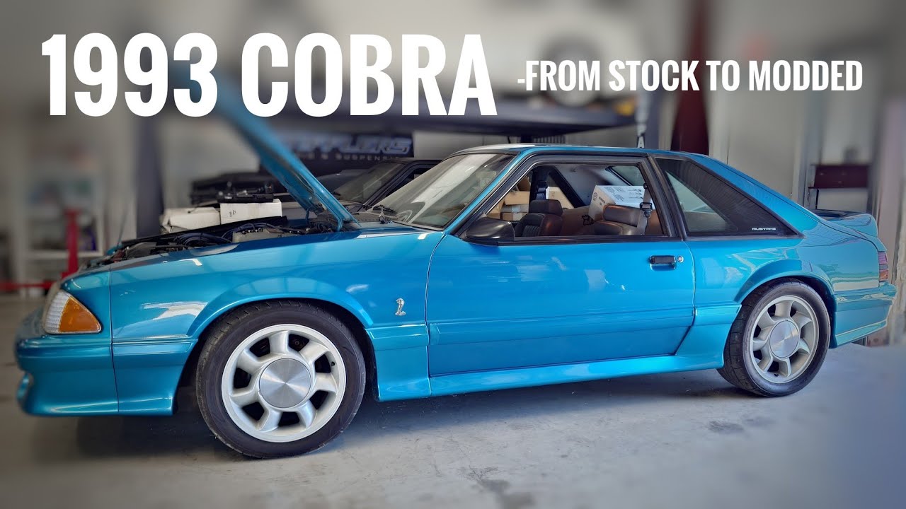 1993 Mustang Cobra - New FoxBody Project in the Shop! - Purists Beware!