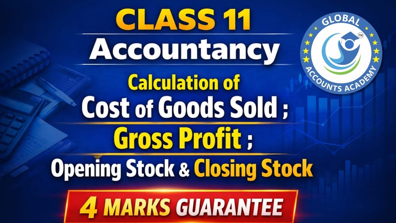 Calculation of cost of goods sold and Gross profit👍