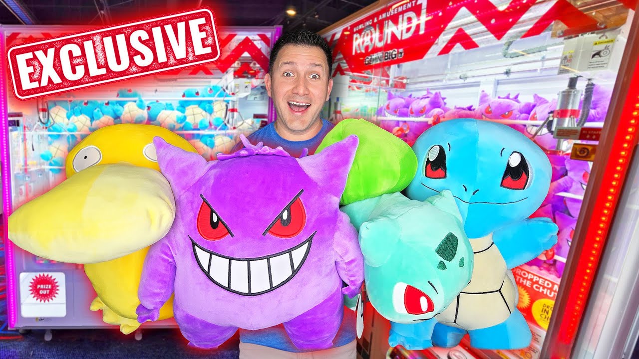 We MUST Catch the Exclusive Pokémon Prizes from the Claw Machines!