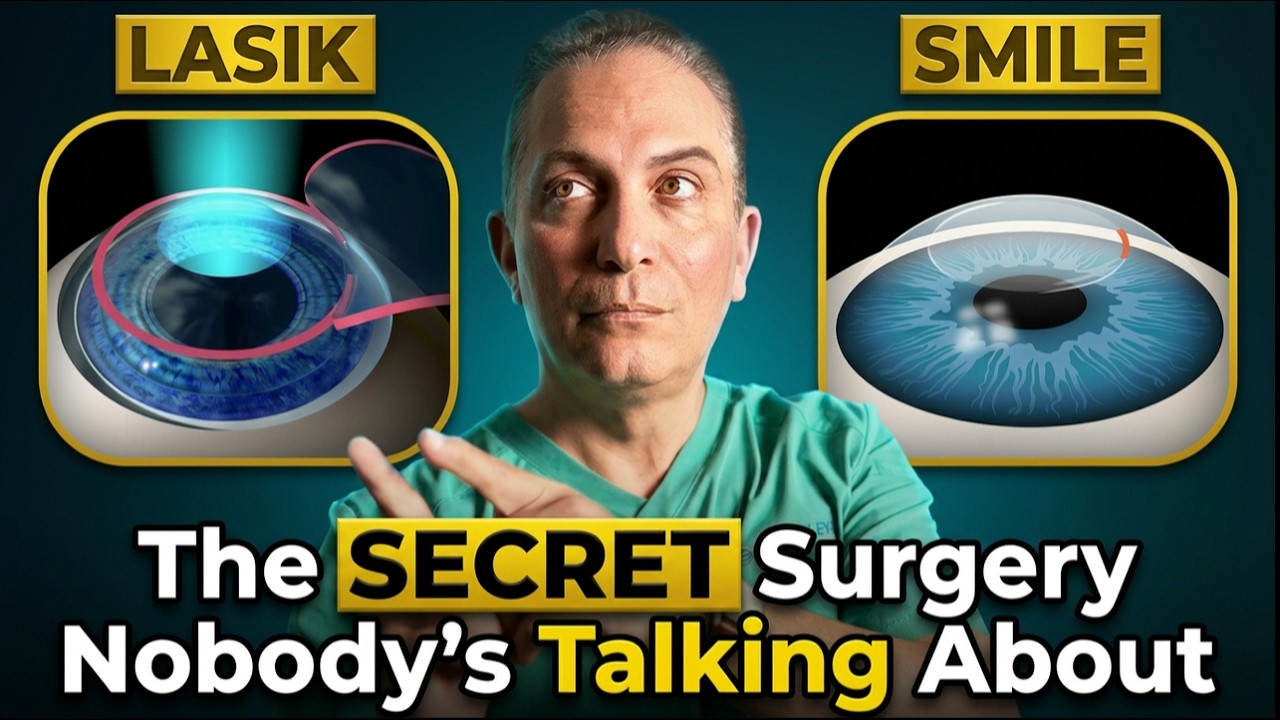 Should you Choose LASIK or SMILE Eye Surgery? Eye Surgeon Explains