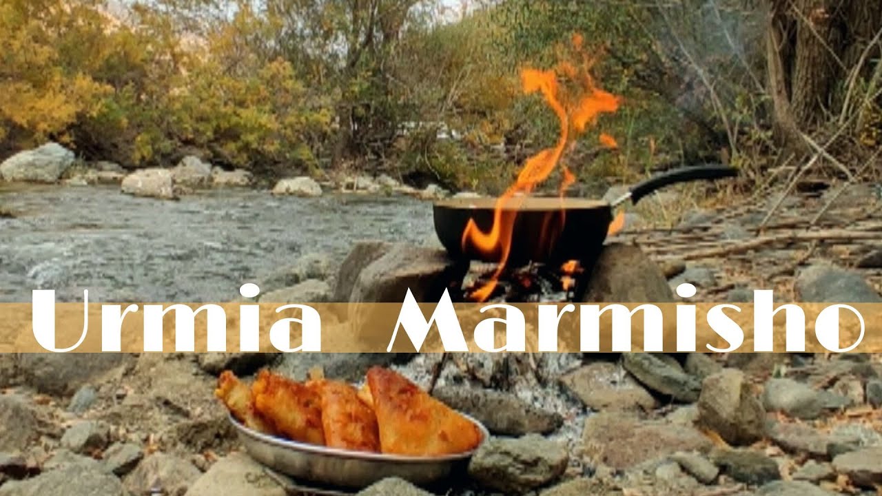 Cooking in beautifaul nature, beside the Marmisho lake _ Urmia.