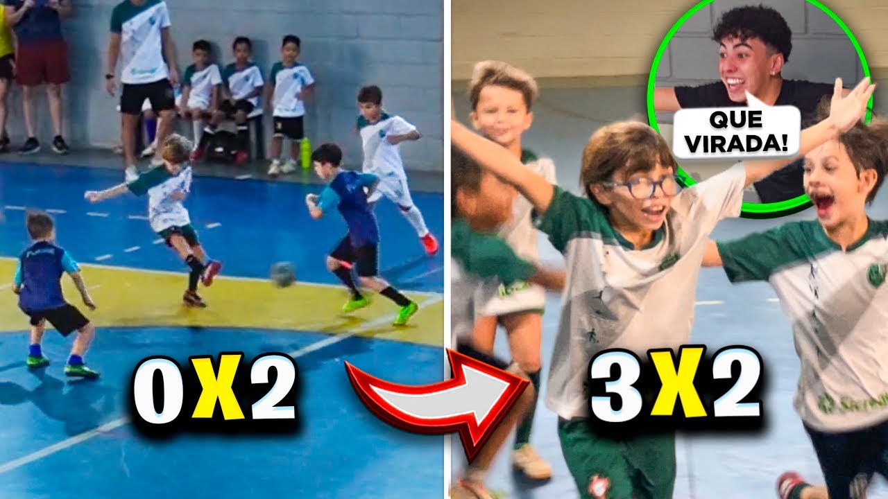 ELE FEZ SEU PRIMEIRO GOL NUMA VIRADA HIST&Oacute;RICA!!