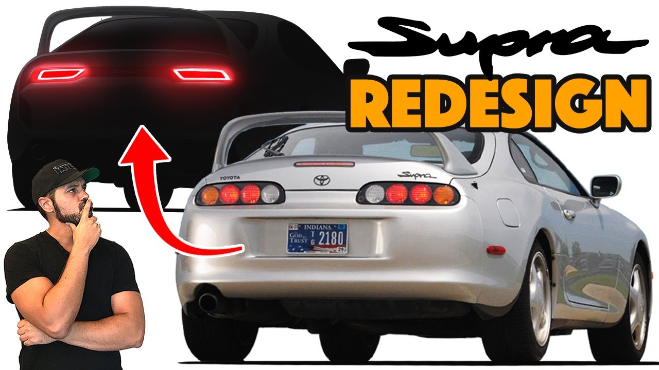 Toyota Supra MK4 re-design: Modernizing a LEGEND!