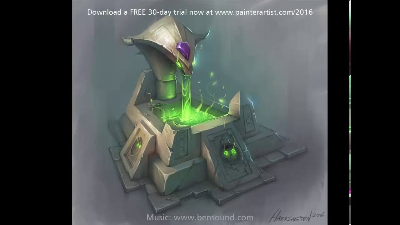 Corel Painter Concept Speed Painting