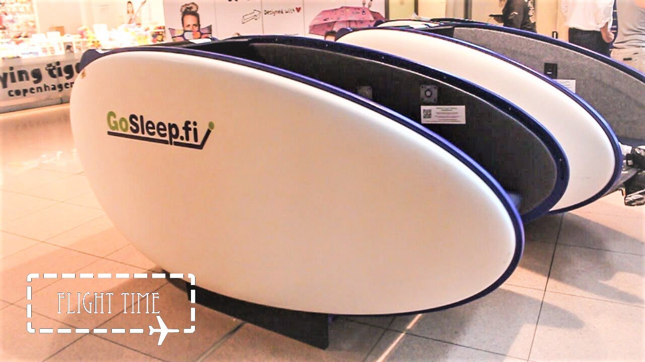 GoSleep Pods | Best way to spend time during a layover at Hamburg Airport?!