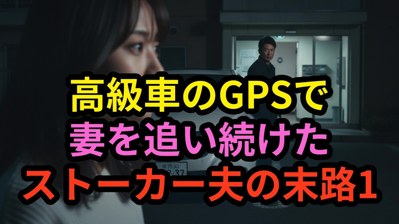 🚗📡①高級車のGPSで妻を追い続けたストーカー夫の末路😱💣#スカッと #スカッとする話 #義実家#ドラマ #衝撃の結末#40代#50代#60代
