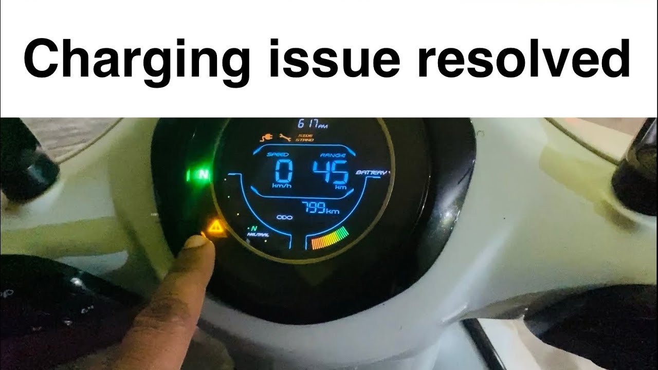 Chetak charging issue | Chetak warning sign | Chetak charger red light | Chetak not charging 