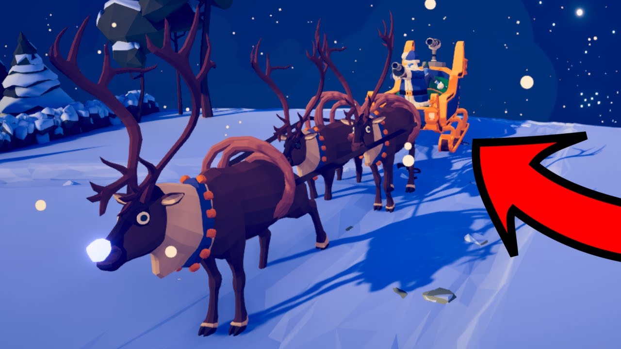 Fighting Santa's Army of Elves - Totally Accurate Battle Simulator (TABS)