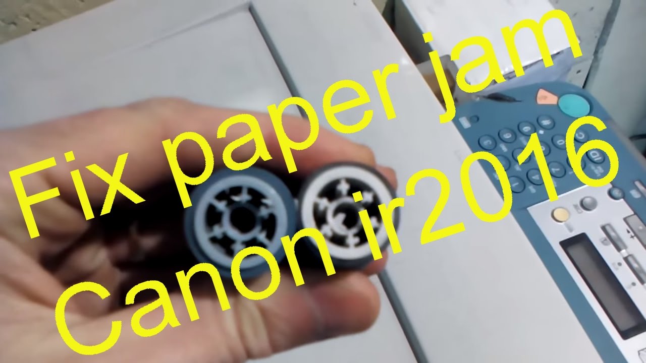 Проблема с Canon iR 2018, застревание бумаги и устранение проблемы