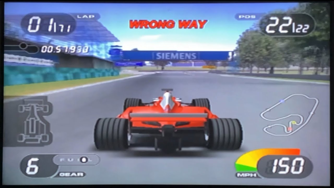 Formula One 2001 PS2 Longplay