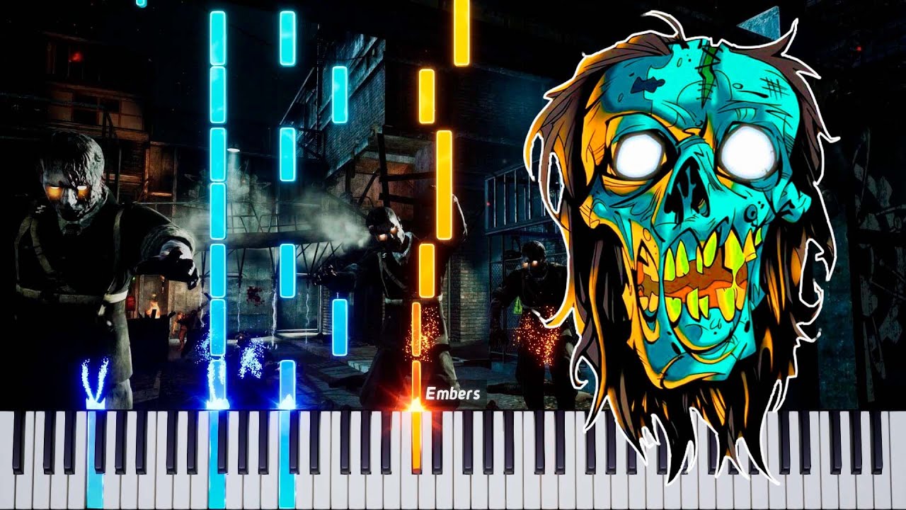 CoD Black Ops 1 Zombies Abracadavre - Piano Syntheia Tutorial