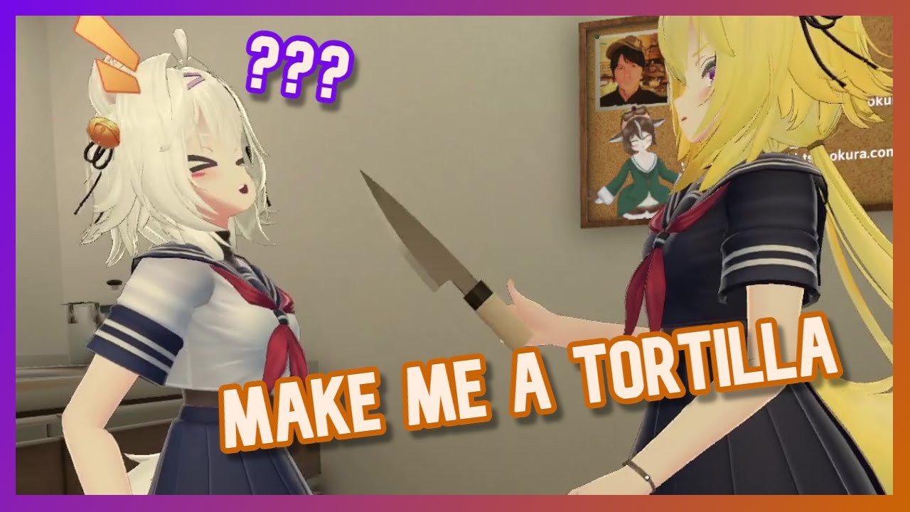 Filian doesn't know how to make tortillas... [ENG Sub]