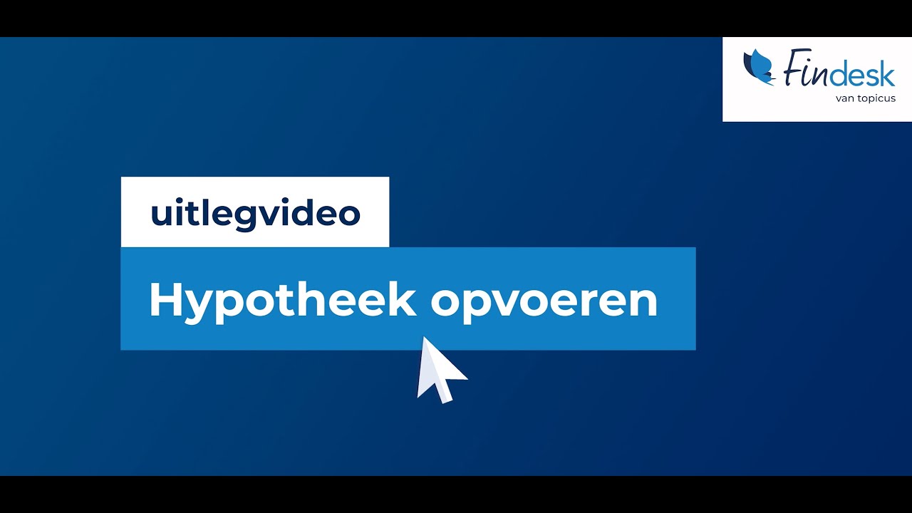 Hypotheek opvoeren