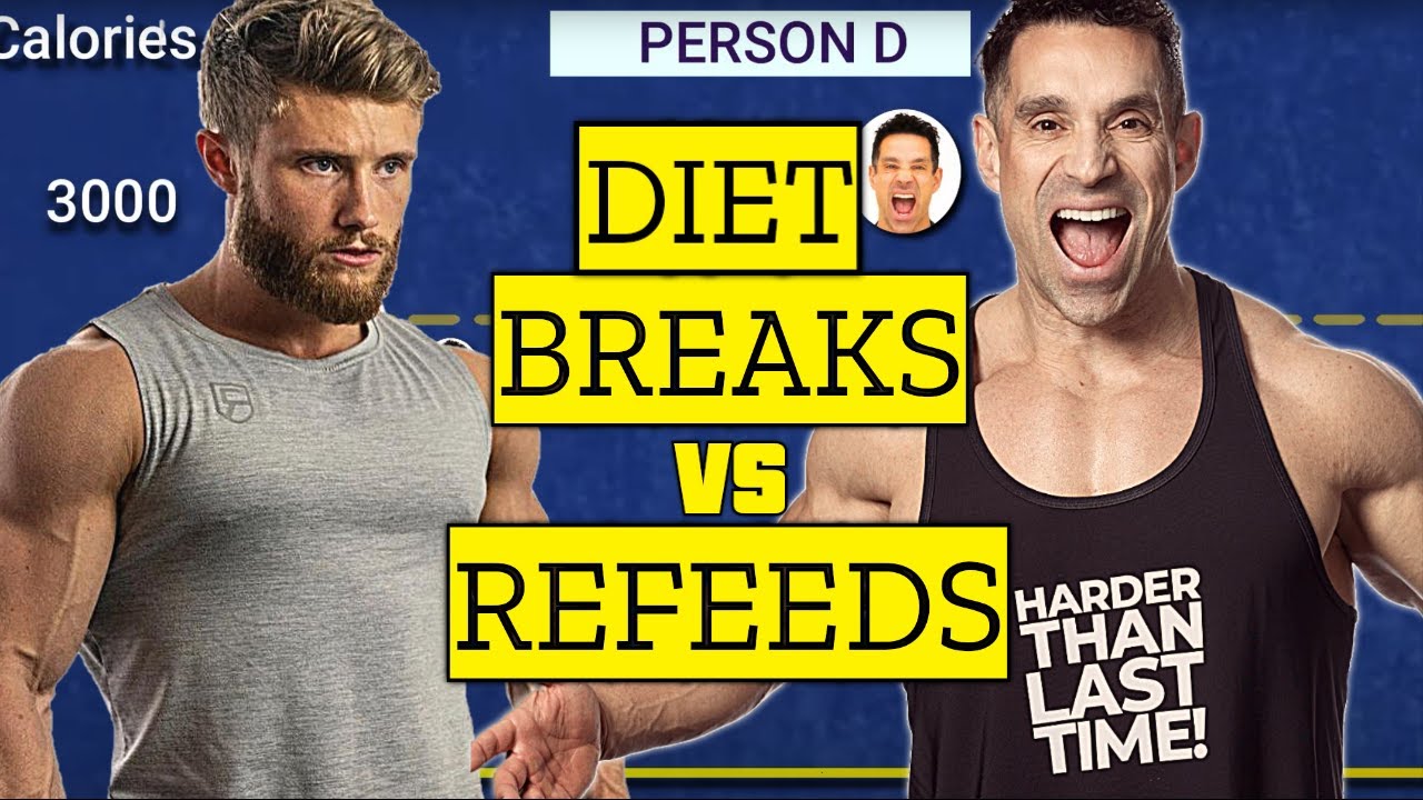 Diet BREAKS Vs. REFEEDS || The BEST Way To Lose Weight?
