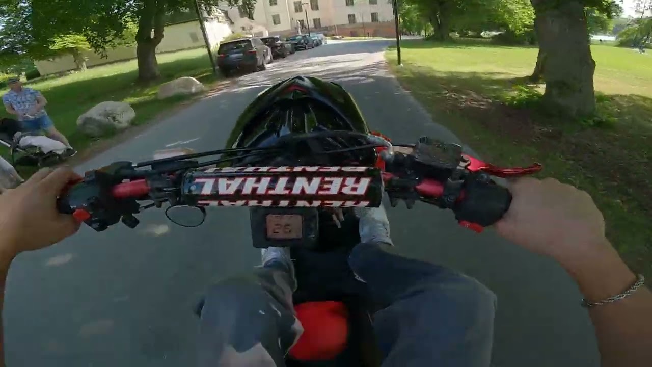 Yamaha Slider 50cc stunt