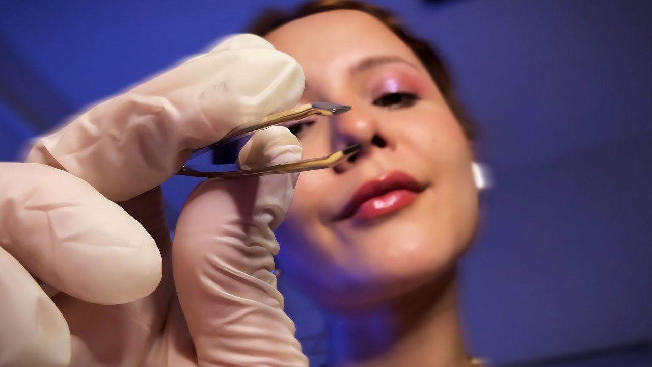 ASMR- SUA SOBRANCELHA VAI FICAR PERFEITA✨