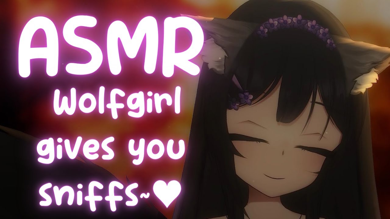 [ASMR] Wolfgirl gives you sniffs and personal attention ♥ close whispers & sniffing