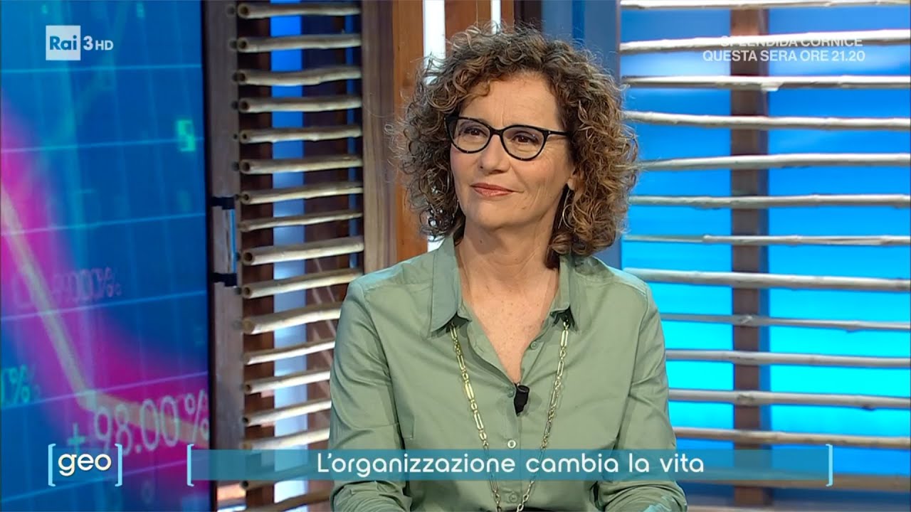 Francesca Pansadoro a Geo - L'organizzazione va di pari passo col cambiamento