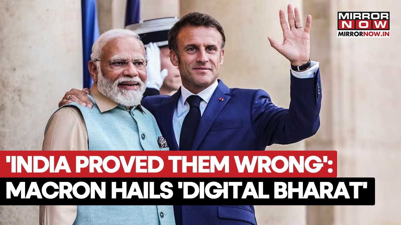 AI Impact Summit 2026: Macron Pitches India As Next Leader In Digital Innovation After US, China