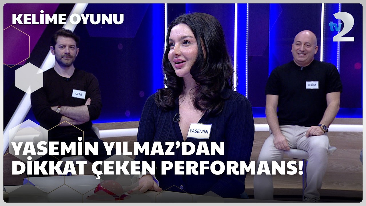 Yasemin Yılmaz&rsquo;dan Dikkat &Ccedil;eken Performans! | Kelime Oyunu