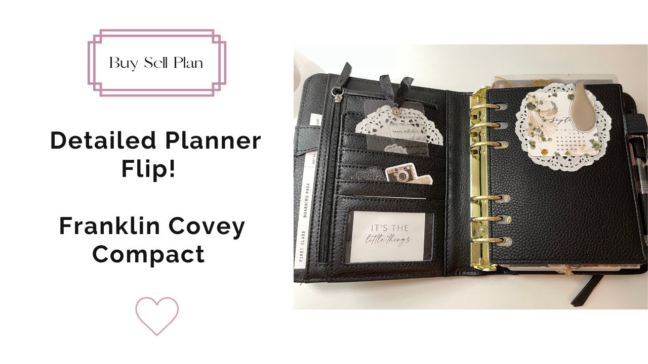 Detailed Flip of my Franklin Covey Compact!