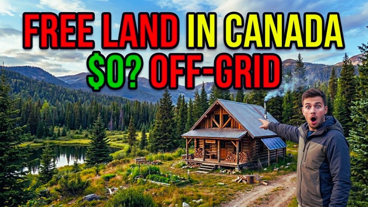 12 Canadian Towns Offering Free Land? The Truth About Off-Grid Living