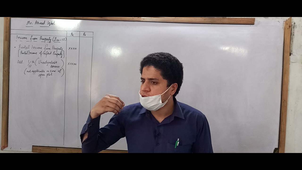 lecture#10 | Format | Income Tax Problems | Numericals| Income Tax Ordinance 2001| Property Income