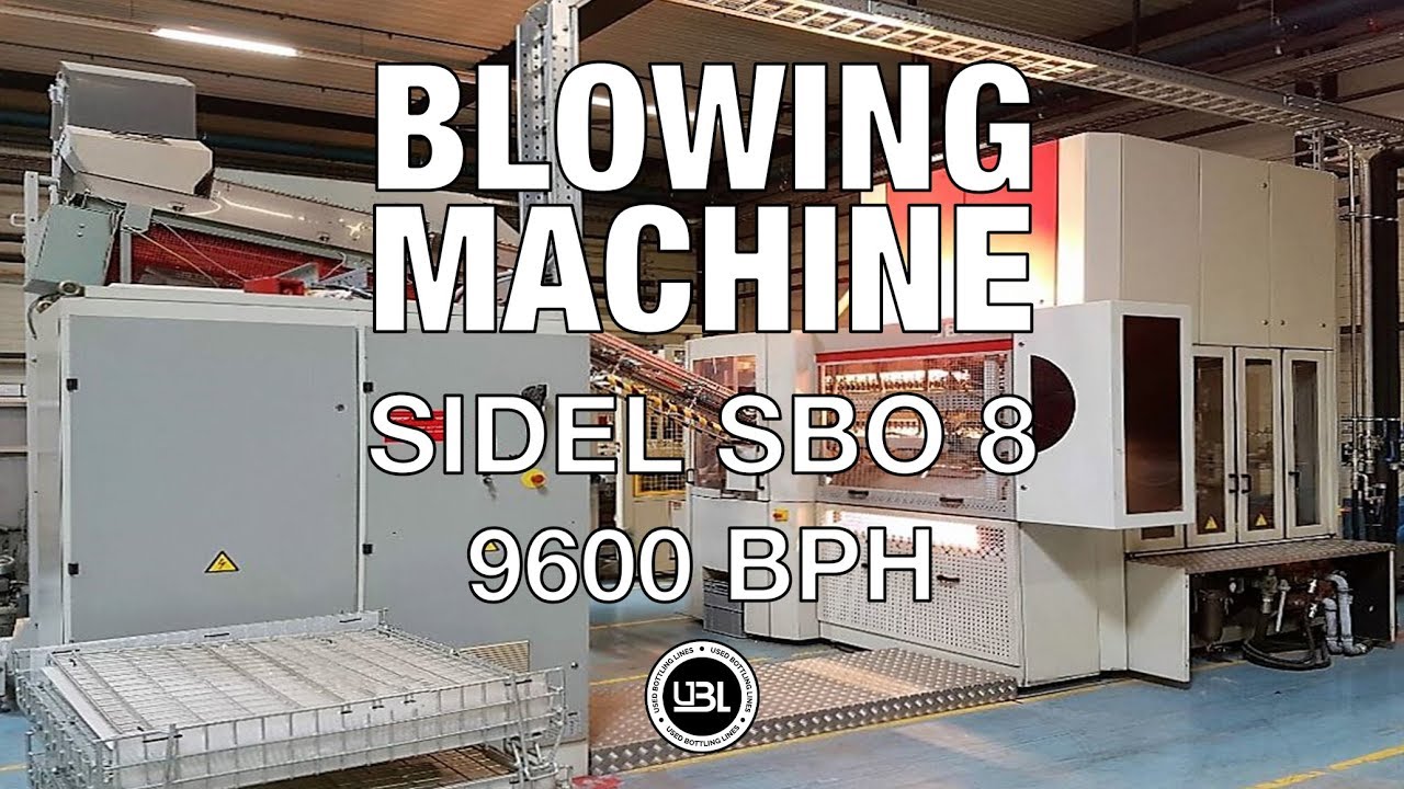 Blowing Machine Sidel SBO 8 9600 bph