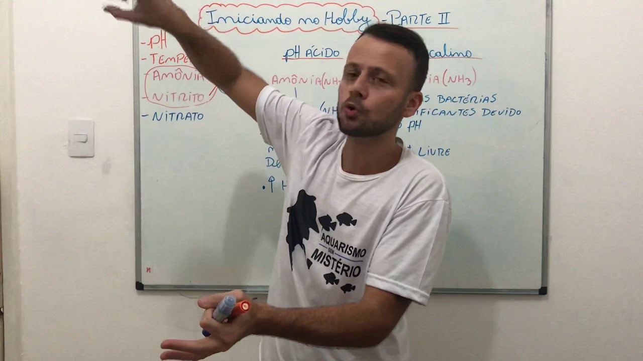 Iniciando no Hobby - parâmetros da água