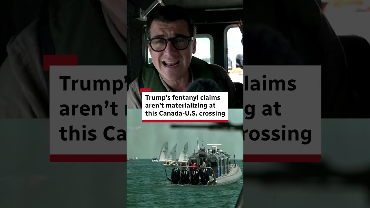 Trump&rsquo;s fentanyl claims aren&rsquo;t materializing at this Canada-U.S. crossing