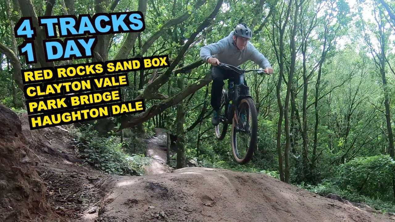 LOCAL MANCHESTER MTB TRAILS. 4 TRACKS IN 1 DAY.