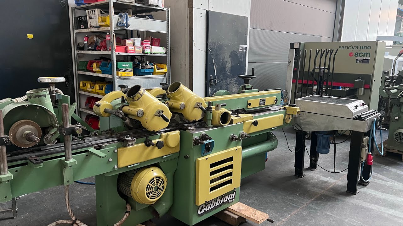 Strugarka czterostronna Gabbiani GS120 