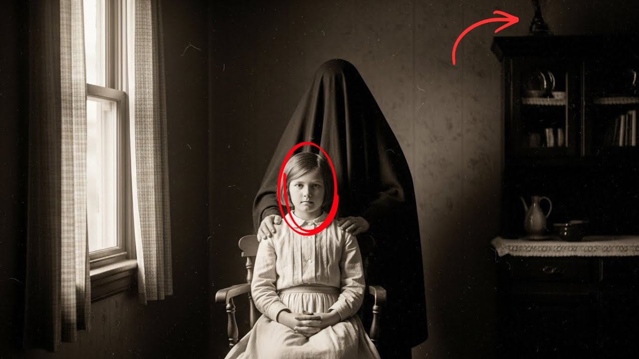 Foto de 1895: niña tomada de la mano parecía normal—hasta que la restauración mostró el horror