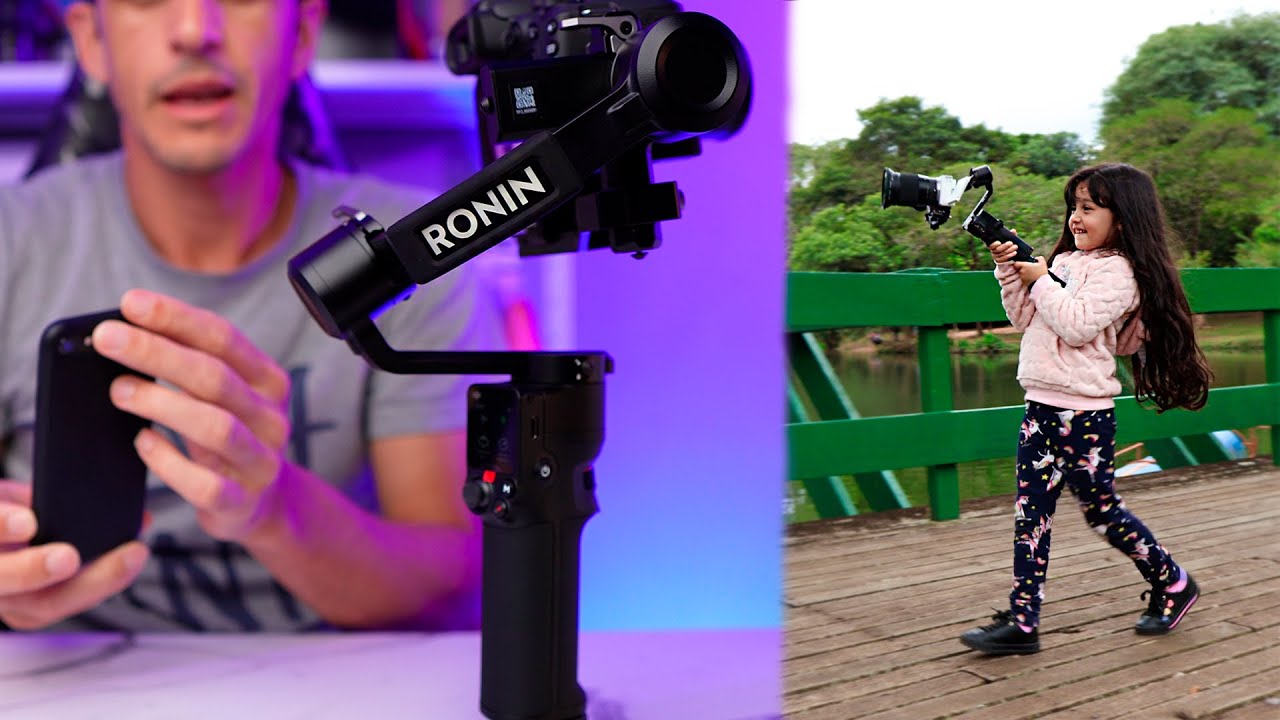 REVIEW DJI RS3 MINI COMPLETO RONIN (Pt-Br)