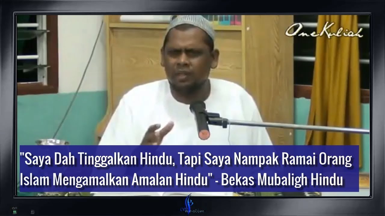 Kisah Bekas Mubaligh Hindu Di Jawa - Ustaz Halim Hassan