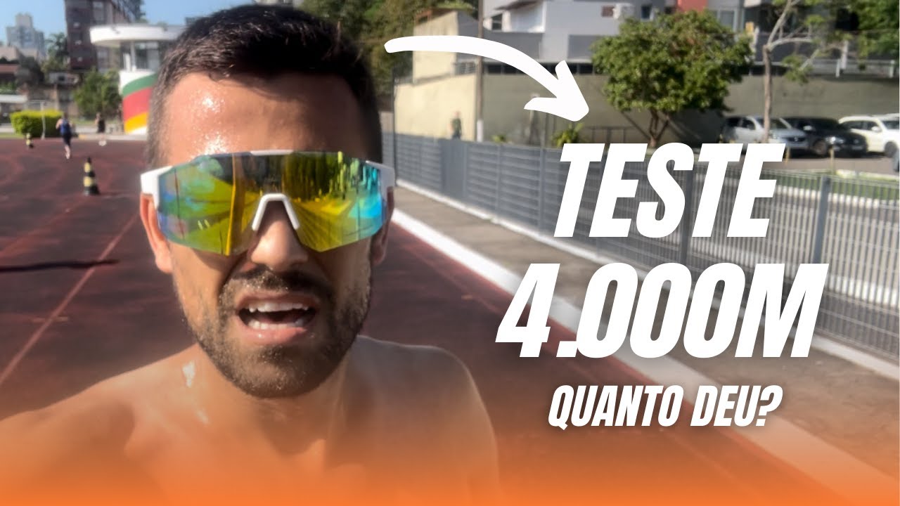 Teste na Pista de Atletismo | vlog