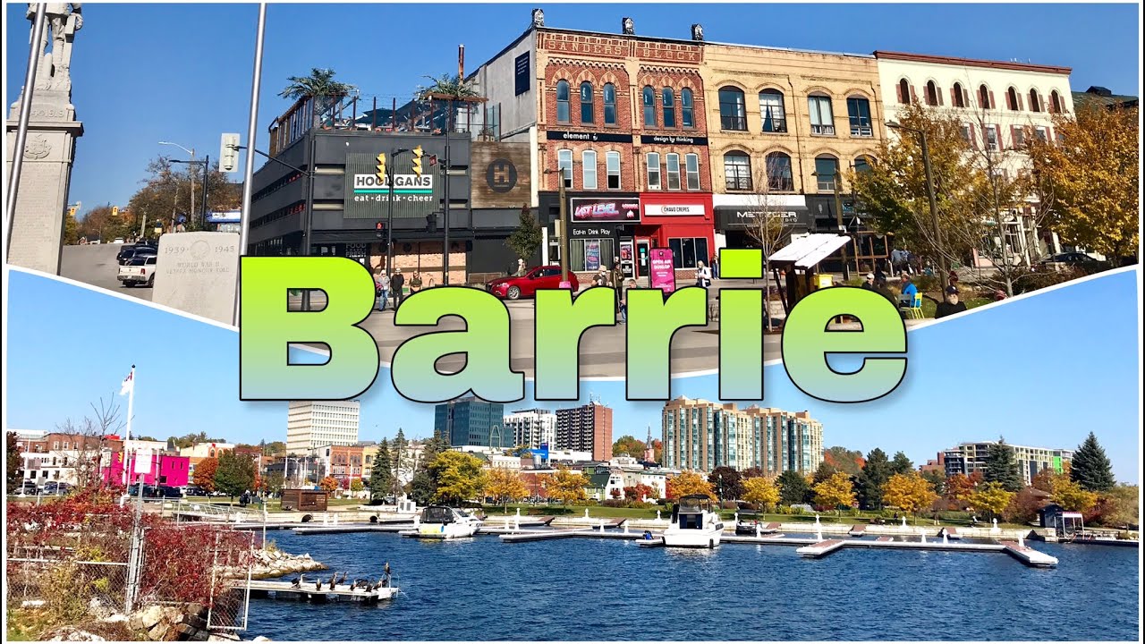 🇨🇦 BARRIE, Ontario  | Downtown & Waterfront